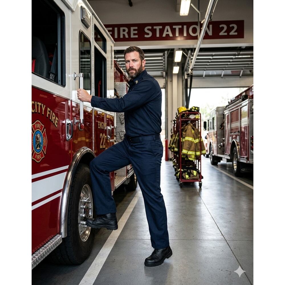 Workrite FR Nomex IIIA Flame Resistant FR Arc Rated NFPA 2112 Pants Navy 34